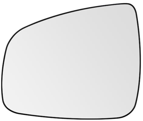 SENZEAL Spiegelglas Ersatz für Renault Dacia Duster 2014-2017 Logan Sandero 2008-2013 Symbol 2013 Außenspiegel Glas Fahrerseite Beheizbar mit Trägerplatte 6001549716 (Links)