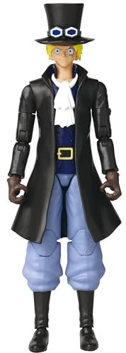 BANDAI - Anime Heroes - One Piece - Anime Heroes Figur 17 cm - Sabo - Offizielle One Piece Lizenz - Gelenkige Sabo-Figur - Manga Figuren - One Piece Figuren - Spielzeug für Kinder ab 4 Jahren - 37009