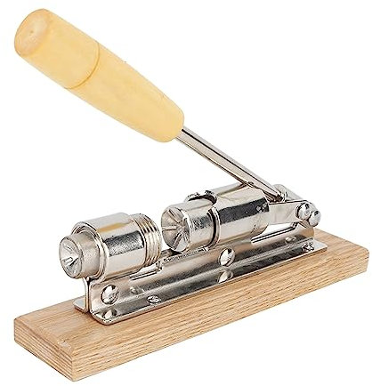 Abridor de Nueces con Cómodo, Manual de Escritorio Mecánico, Pelador de Nueces de Grano Entero, Abridor de Clip, Galleta para el Hogar y la Cocina