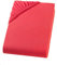 Spannbettlaken 180x200-200x200 cm - Jersey Spannbetttuch 100% Baumwolle - Komfort Bettlaken für Matratzen bis 30 cm Höhe, Spannbettlaken Farbe Rot