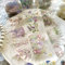 Scrapbooking Zubehör Set, 3 Rolls Pre-cut PET Plant Washi Tape, Blumen Tapes Stickers for Scrapbook Zubehör, Bullet Journal, Scrapbooking, DIY Crafts, Painting (Mountain Wildflower Branches 1)