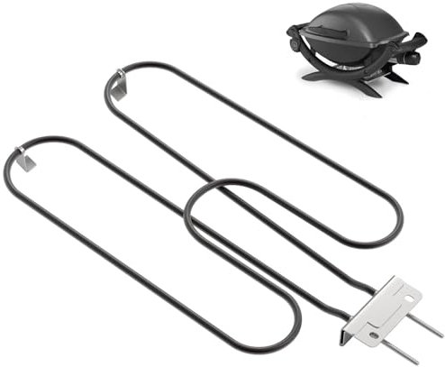 Heizelement [Original Ersatzteil] für Weber Elektrogrill Q240, Heizelement 66816 für Elektrogrill, Ersatzteil Heizelement Q240, 2200W 230V Ersatzteil Grillheizrohr Kompatibel mit Q240/Q2400 Grill