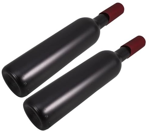 SECFOU 2pcs Wine Bottles Stoppers for Wine Storage Bottles Subpackage Holders
