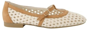 Paul Green Damen - Ballerina 1143-000 weiß 36