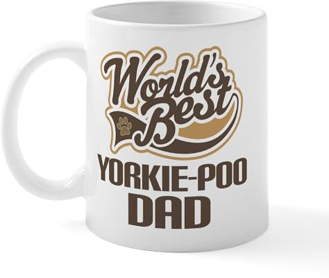 CafePress Yorkie Poo Dog Dad Mug 11 oz (325 ml) Ceramic Coffee Mug