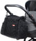 BabyLux Wickeltasche CANDY PIK Kinderwagentasche Baby Windel Tasche Pflegetasche (CandyPik Schwarz)