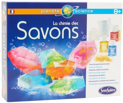 Sentosphère – Wissenschaftliches Set: Die Chemie der Seifen, 2804, Blau