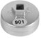 Auto Ölfilterschlüssel, Keenso 901 65mm 14 Flöten Aluminium Spin-On-Filter Filtergehäuse Ölfilterschlüssel Auto Enferner Tool