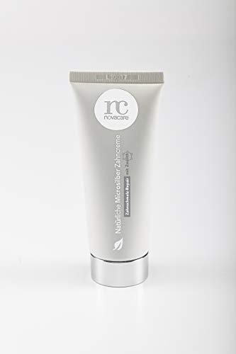 Novacare Natürliche Zahncreme Zahnschmelz-Repair mit Zeolith und Microsilber - OHNE Fluorid/fluoridfrei