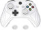 PlayVital Cover Custodia per Xbox One S X Controller Joystick Skin Protettiva Silicone Gomma Antiscivolo con Gommini Coprilevette Analogiche-Samurai Edizione(Bianco)