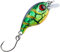 Balzer Trout Attack Crank Wobbler Thunder 3cm 2g - Forellenwobbler, Farbe:Grün-Schwarz-Goldfarben