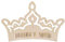 nagu® CORONA. Nombres de Madera Personalizados | Placa para Colgar, Detalles Cumpleaños Niños | Letras Decorativas | Nombre Personalizado