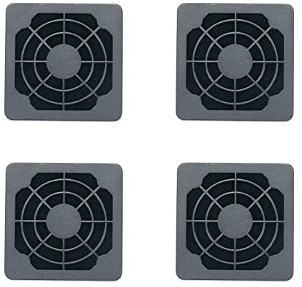 Tsnamay 1.97 inch/50mm Fan Dust Filter PC Cooler Fan Filter Dustproof Cover Computer Case Mesh 4PCS