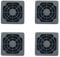 Tsnamay 1.97 inch/50mm Fan Dust Filter PC Cooler Fan Filter Dustproof Cover Computer Case Mesh 4PCS