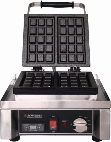 Schneider Waffel-Eisen, Belgien, 2 Waffeln, 184mm Durchmesser