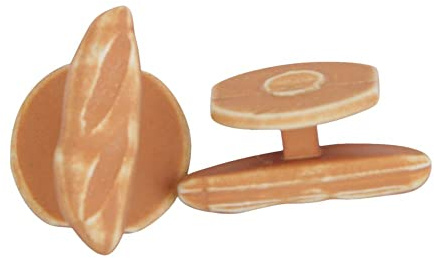 EXNER Kugel-Knöpfe/Motiv-Knöpfe Baguette in Verpackungseinheit von 12 Stück