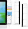 Multifunction Computer Monitor Memo Board - Transparent Computer Side Panel Memo Creative Monitor Side Panel with Phone Holder Suitable for Office Home Desktop，Left and Right (2)