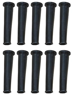 Oshhni 10 protezioni per filo di gomma, protezione antistrappo, protezione per utensili elettrici per smerigliatrice angolare, protezione per cavo portatile, 70mmx8mm