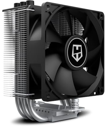 NOX XTREME PRODUCTS HUMMER H-903 Disipador CPU compatible con Intel&AMD, ventilador 92mm PMW, 4 heatpipes base de aluminio y cobre, color negro