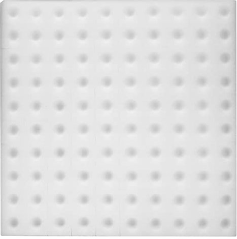 HAOHIZE 100 Stück Hydroponik Schwamm, Hydrokultur Schwämme, Wachstumsschwämme, Quadratisches Gewächshaus, Erdloser Anbau, Sämlingsschwämme, Gemüsepflanzschwamm für kleine Knospen Wachstum