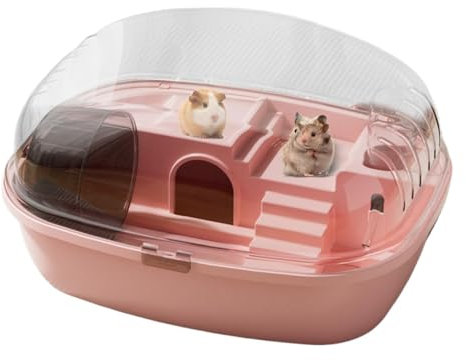 Cage pour Hamster, Habitat Transparent en Acrylique pour Grandes Souris, Habitats pour Petits Animaux pour Hamsters, Gerbilles Et Souris