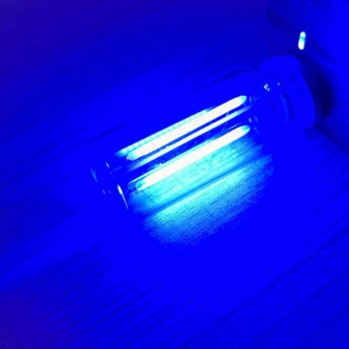 Illuminajdm Retro-Inspired Interior Mood Lamps, USB Touch Nachtlicht, Glasflasche Mini USB Nachtlicht, Auto USB Beleuchtung, USB Licht, Kreative Atmosphärenleuchte für Auto, Schlafzimmer (Blau)