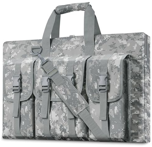 Starlink Gen 3 Hülle, Multi-Taschen-Design, Handtasche/Schulter-Tragetasche für Starlink V3/Generation 3, alle Zubehörteile – Schale, Ethernet-Kabel, Router, Netzteil für Wohnmobil, Camping, Outdoor