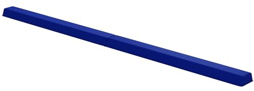 SPORTNOW 236 cm Klappbarer Schwebebalken, tragbar Turnbalken, rutschfest Balance Beam, Turn- und Balancierbalken bis 80 kg, für Kinder ab 3 Jahre, Indoor & Outdoor, Blau
