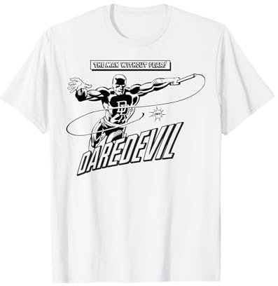 Marvel Daredevil Der Mann ohne Angst! Retro T-Shirt