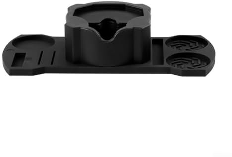 Convenienza con la stazione di pressatura per espresso in silicone antiscivolo (nero)