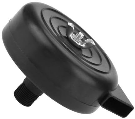 Nuovo riduttore acustico per compressori industriali con filetto maschio 16mm 3/8PT e schermatura particelle