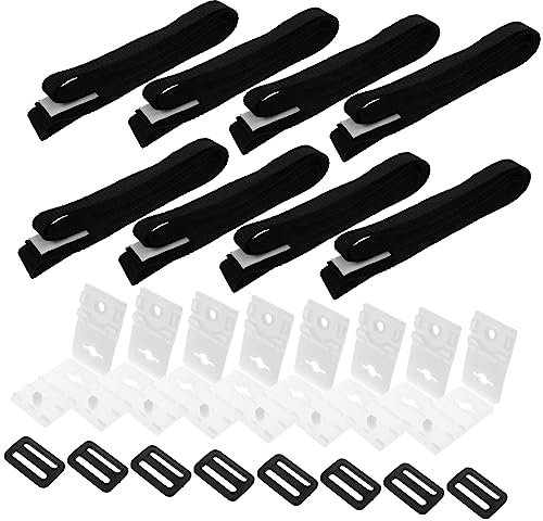 WEKADRIN Sangle De Protection Solaire avec Boucle pour Fixation De Bâche Kit Enrouleur pour Piscine Enterrée Et Bâche Solaire