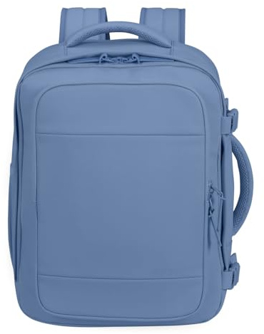 American Tourister Rucksack Reisetasche mit Laptopfach Take2Cabin Casual Backpack Mono 26,5L Storm Blue blaugrau