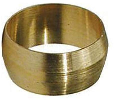 Pack of 10 off 3/16 Dia Brass Olives Compression Cones Tubing Sleeves