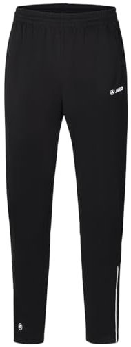 JAKO Herren Trainingshose Player, Schwarz, M, 8468