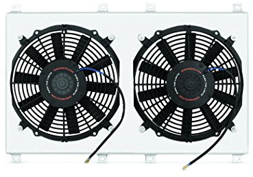 Mishimoto MMFS-B4-90 Performance Aluminum Fan Shroud Fits Subaru Legacy 1990-1994 Silver