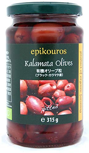 grains d'olive (production de Kalamata noir) 315g