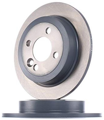 FEBI BILSTEIN 2x Bremsscheibe Hinten Ø259mm Dicke: 10mm Lochkreis-Ø: 100mm voll 32176