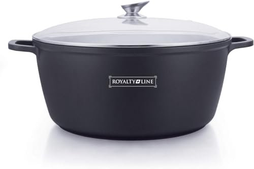 Casseroles avec revêtement en pierre et couvercle 40 cm