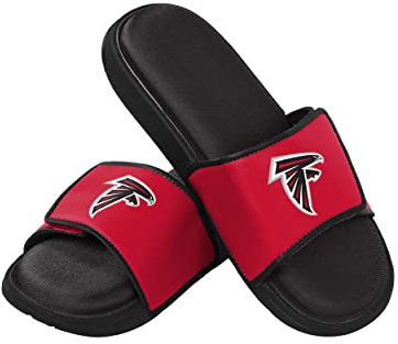 FOCO Commanders NFL Legacy Sport Slide Flip-Flops für Herren | Lässige Sandalen