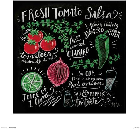 Erik Kunstdruck - Lil & Val Fresh Tomato Salsa - Print- Print