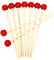 Sipiris 18 Pièces Baguettes à Percussion Maillets de Percussion Marimba Bois Maillet Baguettes Xylophone Maillet Percussion Marteau pour Instrument Glockenspiel Xylophone Carillons