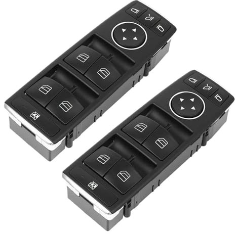 Auto Schalter für elektrische Fensterheber Für W212 Für W204 A2128208310 2X Vorderseite Master Fensterheber Schalter Fensterheber Schalter Auto Fensterheber Schalter Hauptfensterschalter