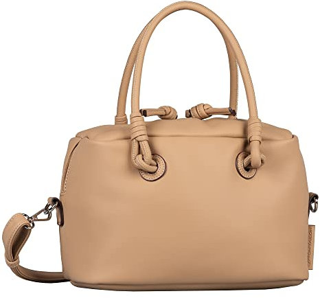 TOM TAILOR bags Olivia Damen Bowling Bag Handtasche Mittelgroß Braun