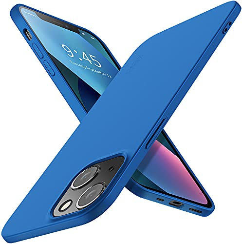 X-level für iPhone 13 mini Hülle, [Guardian Serie] Soft Flex TPU Case Ultradünn Handyhülle Silikon Bumper Cover Tasche Schutzhülle Kompatibel mit iPhone 13 mini - Blau