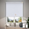 JOYENG Motorized Blinds Blackout Shades Automatic Shades Remote Control Cordless Room Darkening Smart Window Blinds Custom Size (Elegant White)