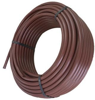 Tubo di irrigazione a goccia ø 16 marrone - Integrazione perfetta nel paesaggio - 25 metri - Made in Italy