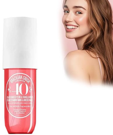 Bodyspray Parfum, Body Splash Parfum, Lang Anhaltender Duftspray, Body Splash FüR Frauen, Langlebiger Duft, Steigern Sie Den PersöNlichen Charme, 90 ml (40)