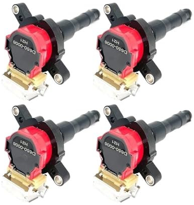 Zündspule Zündmodul Zündspule Funken Für M52 E36 E46 E39 X5 M5 M3 Z3 Z8 325i 330i 330xi 328i 525i 530i 528i 3.2L 2.5 2.8 2.3L 3.0 L6(4 Stück)