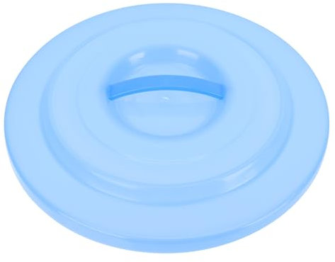TOPBATHY 1pc Large Waste Bin Lid Garbage Can Lid Trashcan with Lid Replacement Trash Cover Trash Bin Outdoor Trash Can Cap Replacement Waste Trash Can Replacement Lid Plastic Blue
